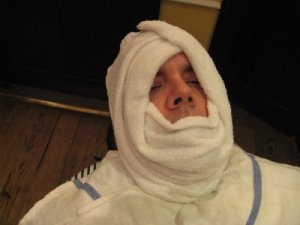 Ok, so this is not me in the picture but dude looks pretty relaxed.  Someone has obviously changed the way he feels about the day.  Be that person.